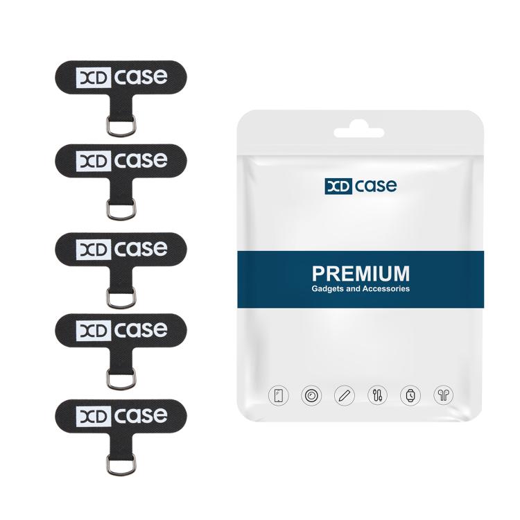 

XDcase 5pcs Phone Tether Tab Cellphone Lanyard Patch Connector Part чорний