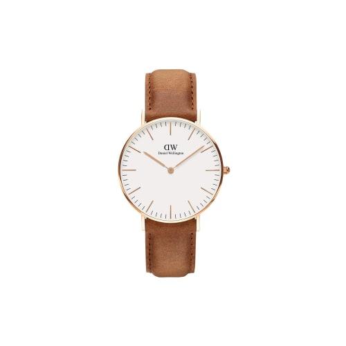 

[Official Shop/2-Year Warranty/Authentic Import] Daniel Wellington DW Classic Durham 36mm Watch for Men and Women. Stylish and Popular Luxury Leather