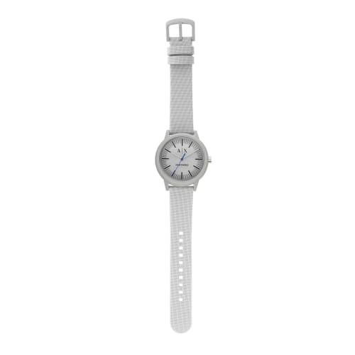 Armani Exchange Solar-Powered Grey Fabric Watch