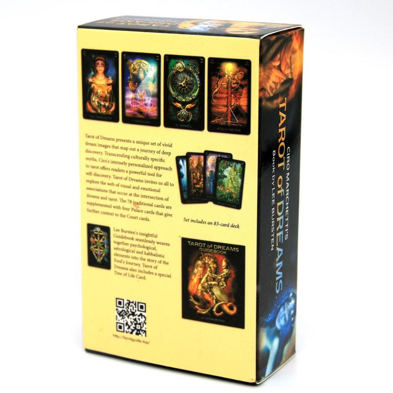 Ciro Marchettis Tarot of Dreams Cards Fortune Telling  Deck Divination Book Sets