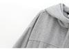 ZA Women's Spring 2025 Wool Blend Hooded Jacket & Straight Leg Pants Set