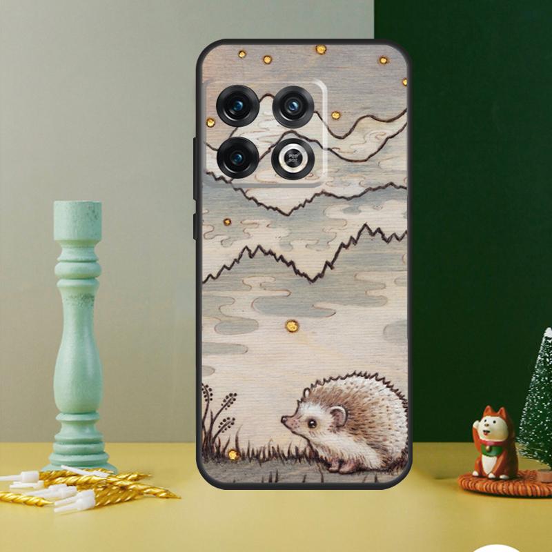 Hedgehog and Balloon Case For OnePlus Nord CE 4 2 3 Lite N20 N30 9 10 Pro 8T 9RT 10T 10R 12R 13R 11 12 13 Cover