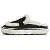 Style 53 Shearling Mule Dx 'Black White' VN0005U3BF5