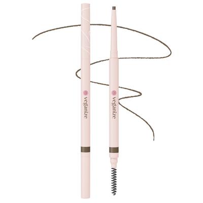 Lápis de sobrancelhas ultrafino Self Beauty 0,04g, 1 unidade, 02 marrom acinzentado