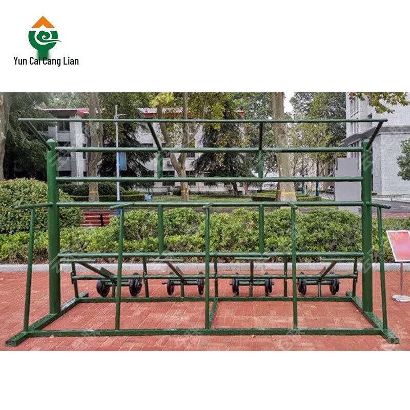Outdoor Four-Person Pull-Up Combination Trainer