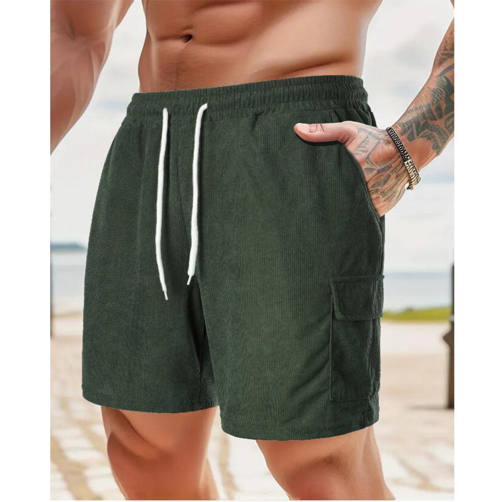 

Летние повседневные шорты для бега на шнурке, мужские шорты для бега, спортивные шорты для бега, свободные удобные спортивные штаны для фитнеса, баскетбола, бриджи XXL армия зеленый