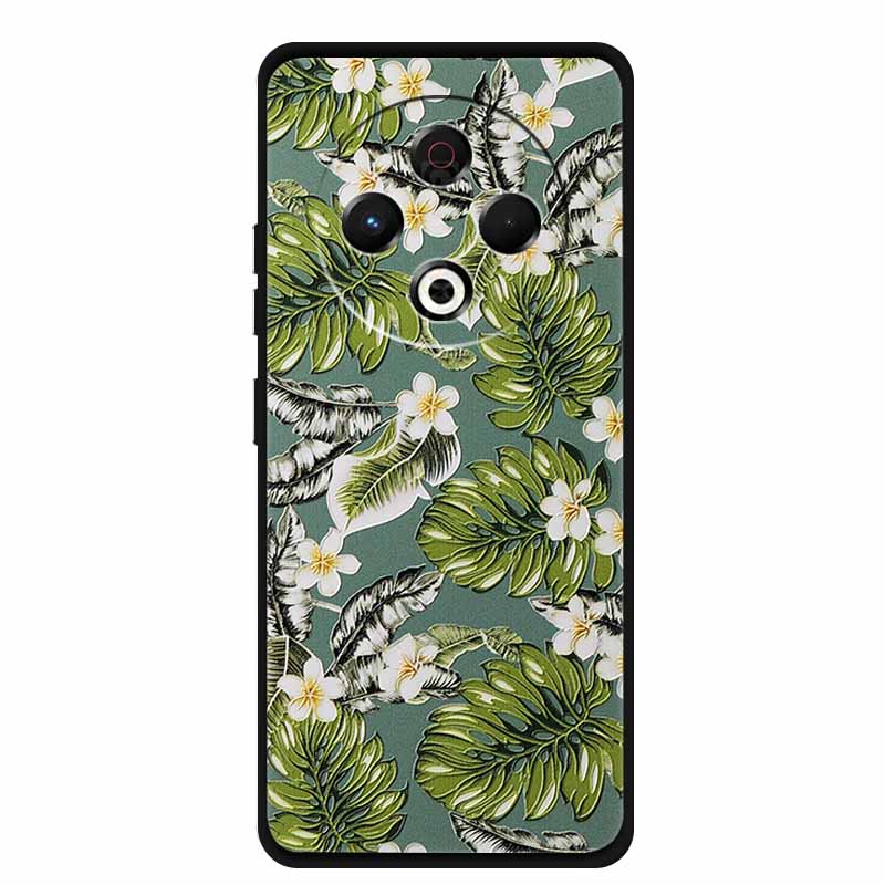3D Phone Cover For Tecno Pova 6 Neo Pova6Neo Cases Soft TPU Silicone Case Tecno Pova 6 Pro Pova6 Embossed Flowers Blossoms Funda