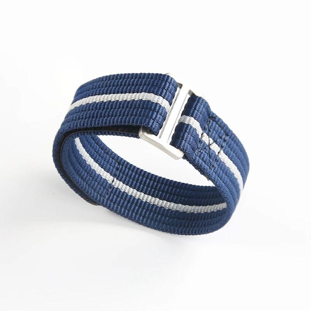 22mm Washable Bracelet Nylon Premium Watchband Comfortable Loop Strap for Tudor Bay Sport