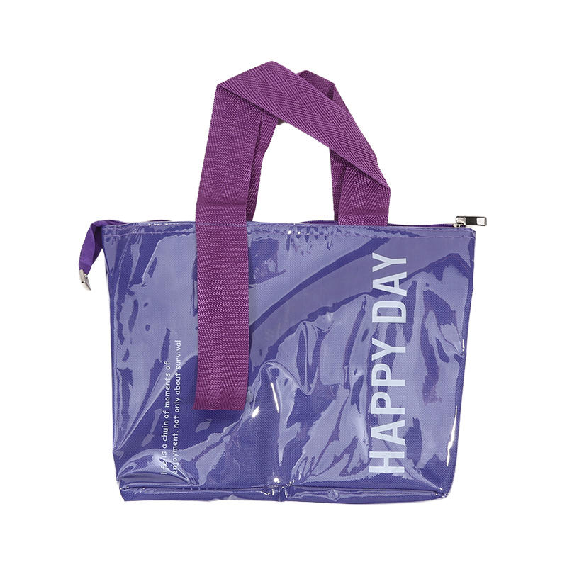 Fashion Travel Picnic Portable Thermal Bento Tote Bag Large Capacity Simple Thickened Waterproof Lunch Organizer Bag