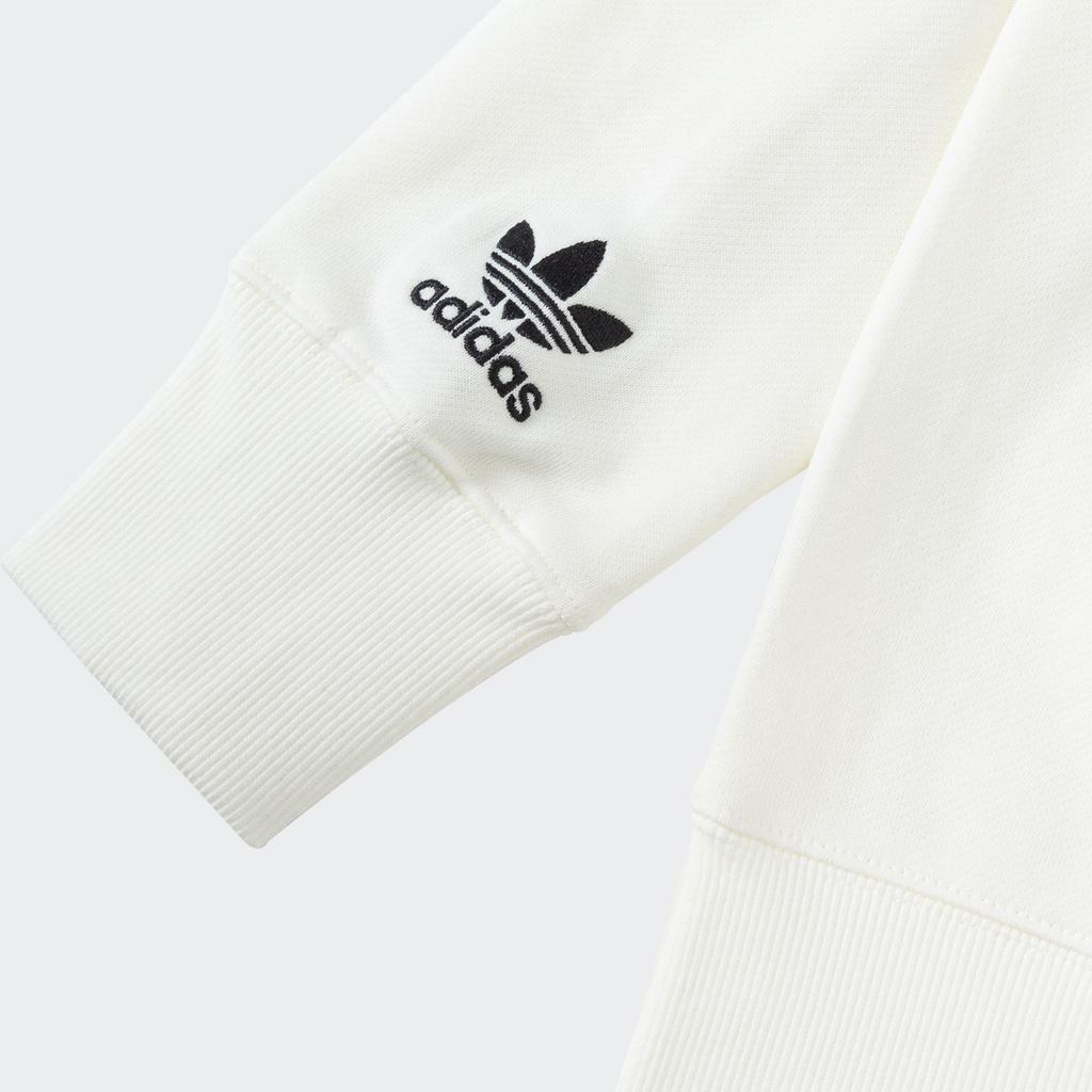 Adidas Originals Trefoil X Su Yiming Co-Branded Comic Print Pocket Hoodie Unisex Hoodie White IK4305