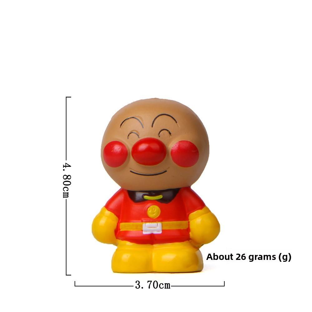 

Anpanman Cute Cartoon Standing Posture Waving Mini Model For Kids And Collectors Style A
