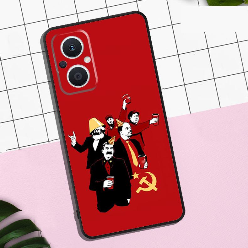 Stalin Soviet Case For OPPO Reno 13 12 11 F 8T 7 8 10 Pro OPPO Find X8 Pro X6 Pro X3 X5 Lite Cover Coque