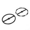 3Pcs Front Fairing Stereo Speaker Grill Trim Ring for Harley Touring Glide Ultra Classic 1996-2013 Gauge Bezel Instrument Board