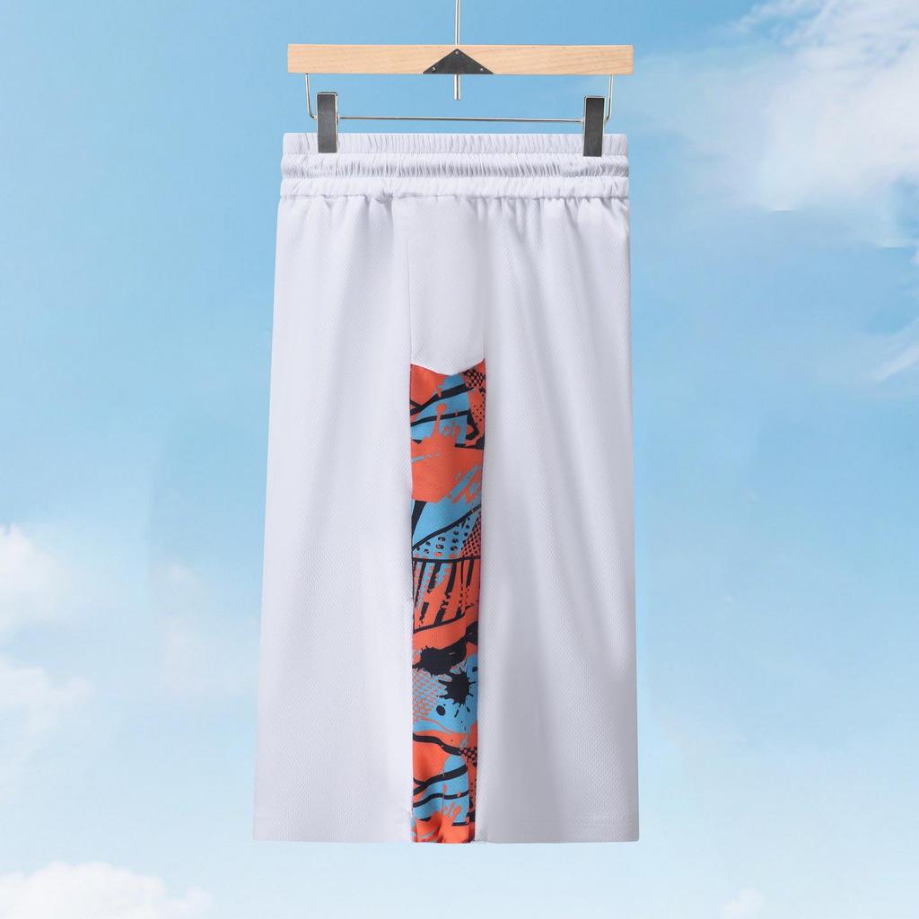 2026 Plus Size Men's Summer Sleeveless T-shirt & Shorts Two-Piece Set