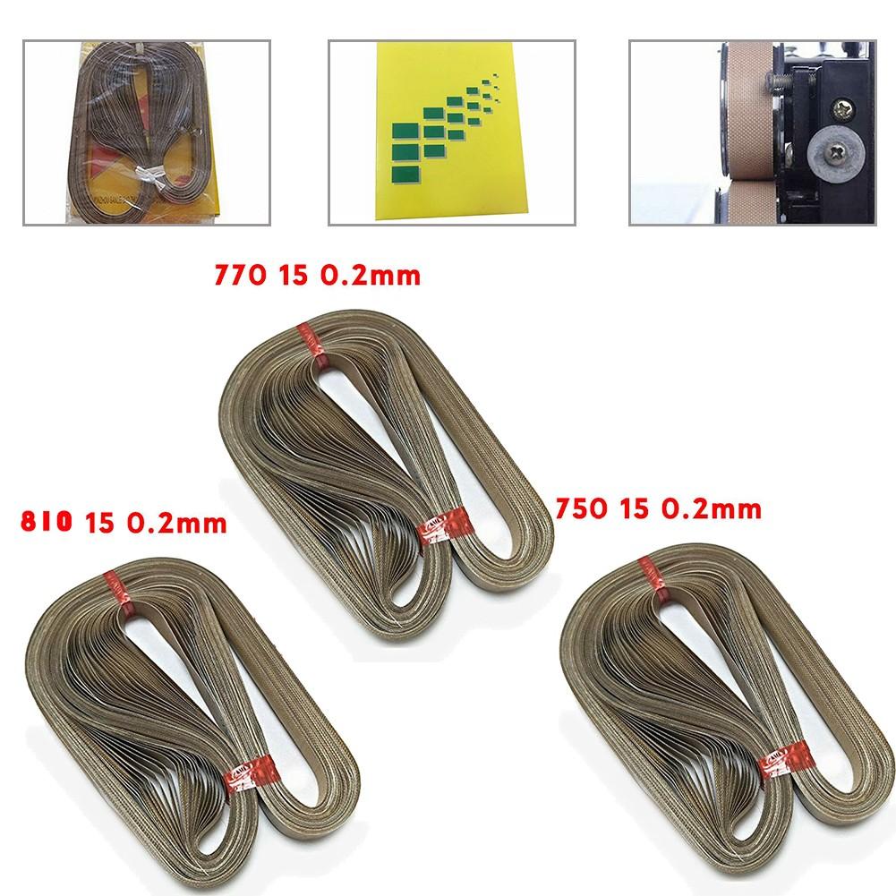 50pcs PTFE Belt for FR-900 FR770 Continuous Band Sealer 750*15 770*15 810*15