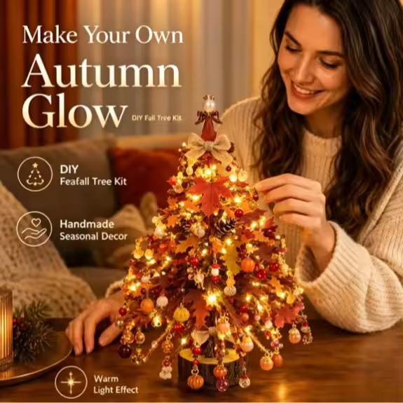 Handgemaakte Kralen Weven Kerstboom Doe-het-zelf Kit Bureau Feestdecoratie Kralen Kerstversiering Feestelijke Knutsel Cadeau