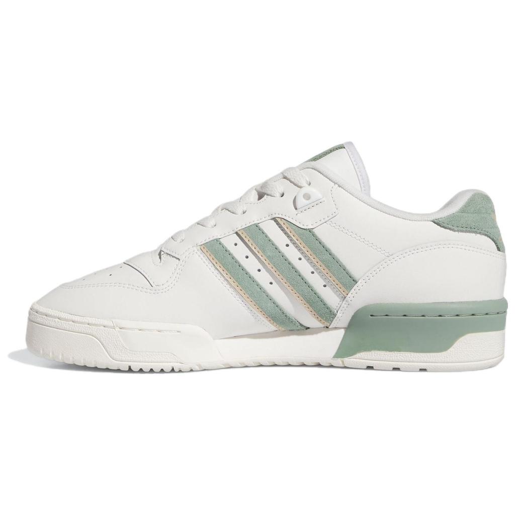 Adidas Rivalry Low White Silver Green Unisex Sneakers Core-White Off-White IG6309