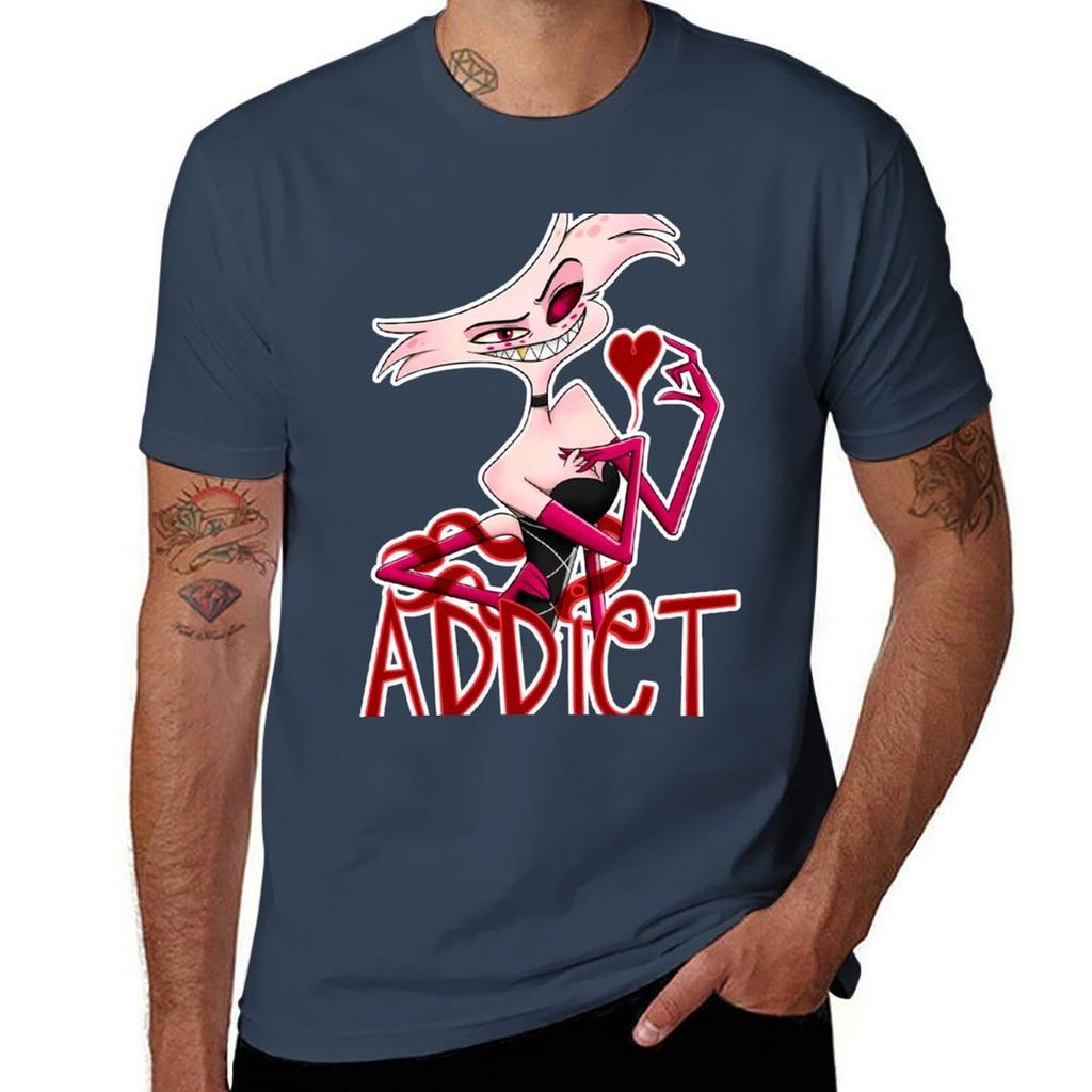 Addict Angel TShirt Daily Wear Print TShirt