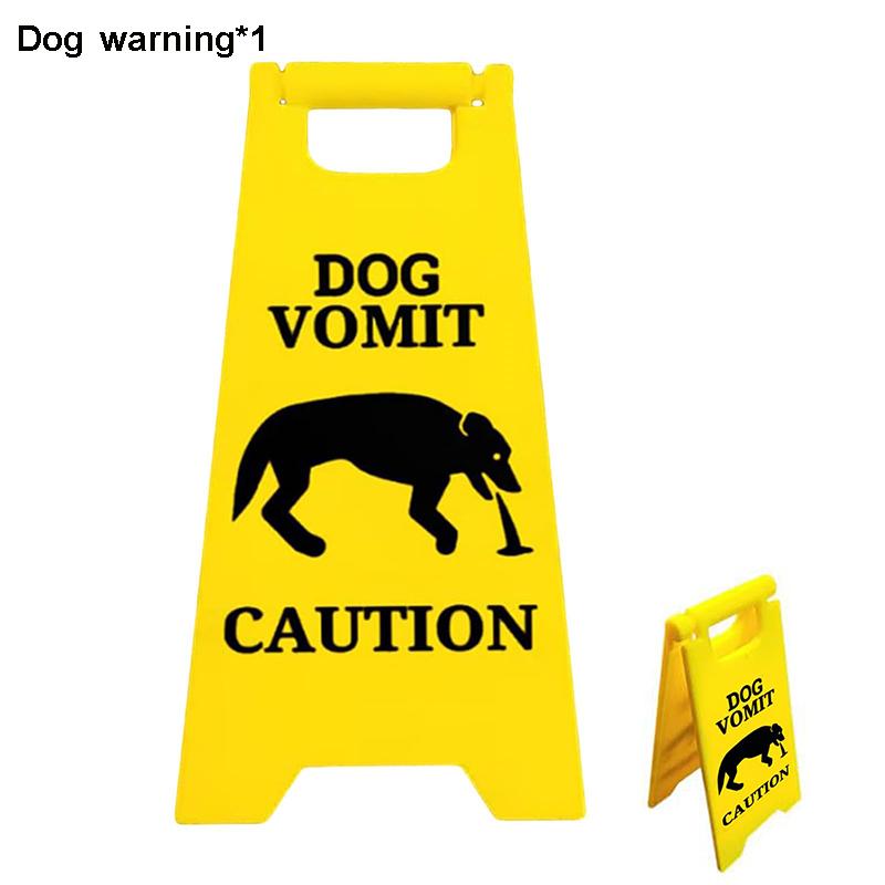 

Смешная табличка «Кошачья рвота» с мини-шваброй для уборки, новинка-кляп, предупреждающая табличка «Осторожно, рвота», подарки, предупреждающая табличка, украшение, подходит для владельцев домашних животных