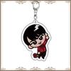Korean Pop Stars Plastic Keychain Cute Q Type Cartoon Idols Baji Bag Tag Decorative Keyrings Trendy Gift