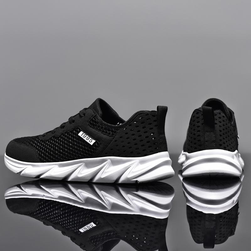 Мужские кроссовки Мужская обувь Повседневная сетчатая дышащая мужская обувь Тренажерный — фото 8