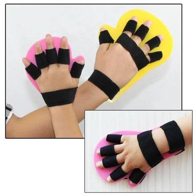 Rehabilitation Hand Seperator Kid Hand Wrist Orthosis Splint Separate Children Finger Flex Spasm Extension Finger Training Board
