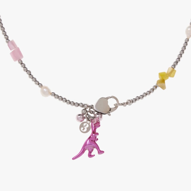 trimarch Popping Tyranno Necklace / Pink
