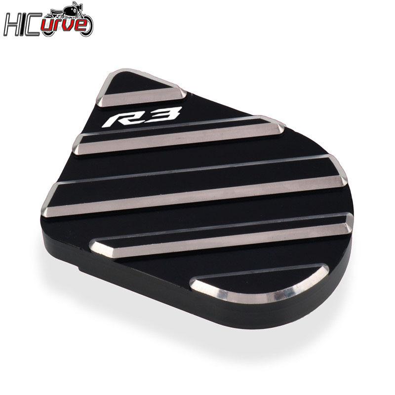 For YZF R3 R25 YZF-R3 YZF-R25 YZFR3 YZFR25 2015-2023 Motorcycle CNC Rear Foot Brakes Pedals Levers Step Plate Extension