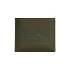 New 3 IN 1 Wallet Pebbled Leather Wallet Regular Men's Olive Green Beige Multicolor C5445-QBRLZ