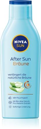 

after sun milk to prolong your tan TU прозрачный
