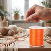100m 1.5mm Braided Cord Solid Color Beading String Craft String Silk Rope  Chinese Knotting