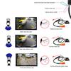 Car Rear View Camera Ahd 1080p HD Night Vision Reversing Camera 170 Degree Wide Angle Adjustable Ip67 Waterproof