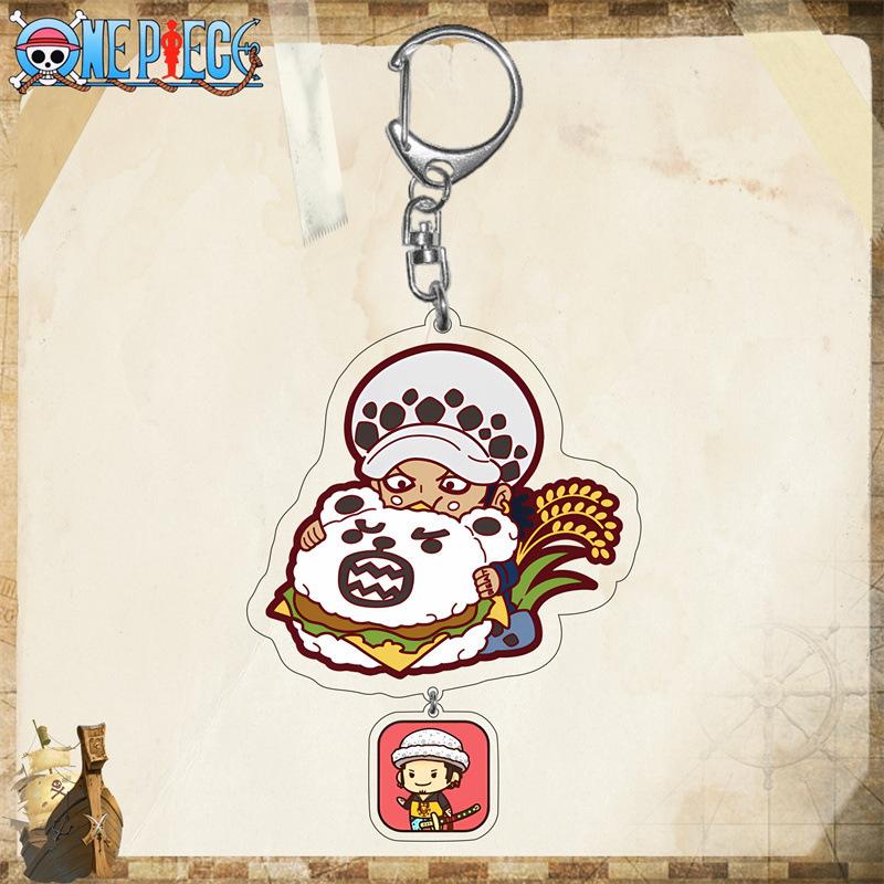 One Piece Luffy Acrylic Keychain - Chopper, Zoro, Anime/Manga, 2D Acrylic Keychain/Cartoon Keychain Gift