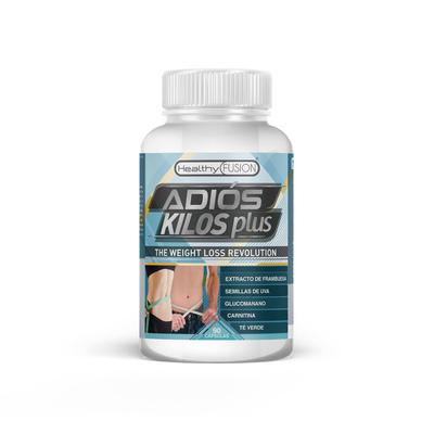 Healthy Fusion - Goodbye Kilos Plus | Slimming | Fat Burner, Thermogenic, Appetite Suppressant, Diuretic | 90 Capsules