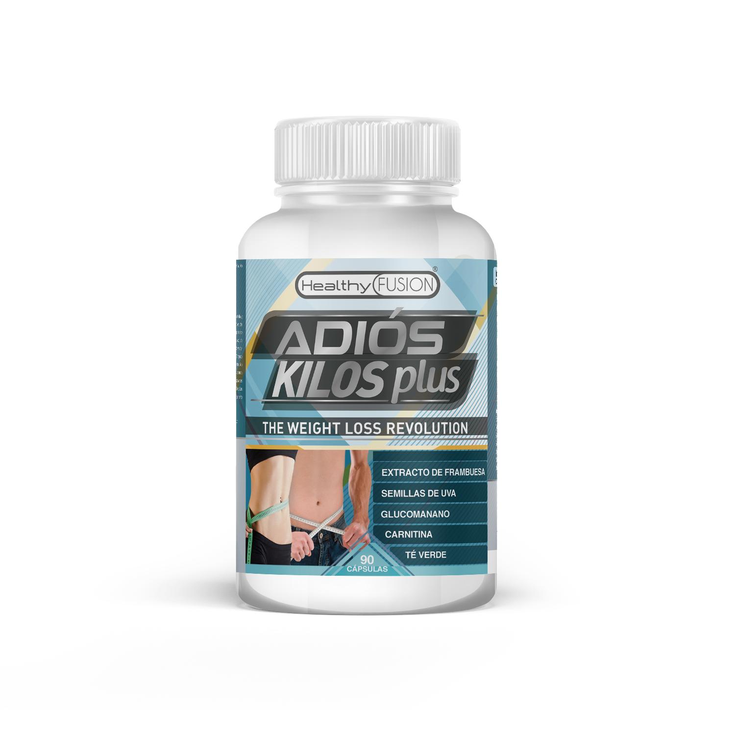 

Healthy Fusion - Goodbye Kilos Plus - Потужні таблетки для схуднення, спалювачі жиру, термогенні / 90 капсул