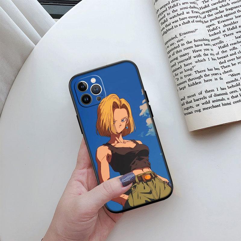 Anime Dragon Ball Goku Phone Case for Samsung Galaxy Note 10 20 S23 S22 Ultra FE Plus M06 M15 M16 M35 M55