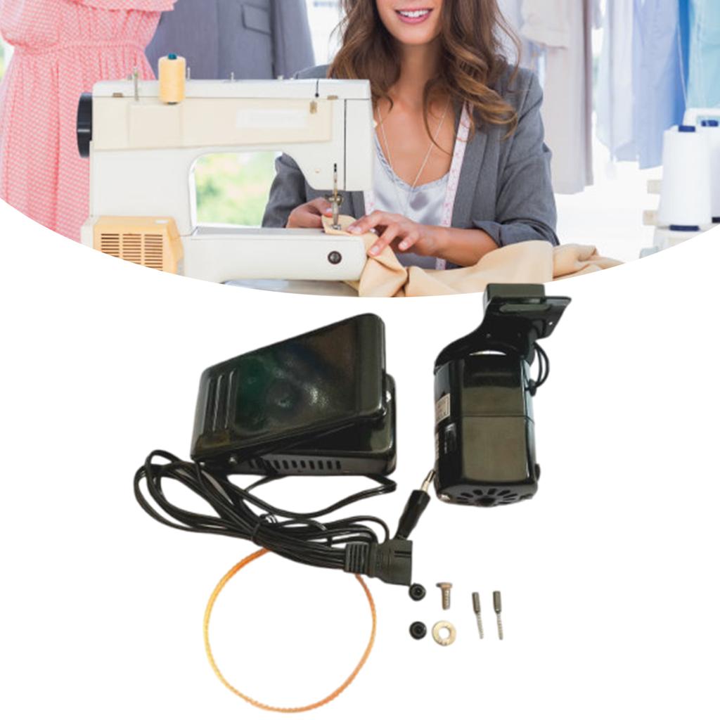 Motor Mașină de Cusut 100W Controller Pedală Picior Accesorii de Cusut Casnice Textură Plastic pentru Utilizare Cusut Acasă