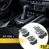 2 set halkskyddande manuell fotbroms och växelspakspedalskydd Kit Biltillbehör S