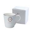 JILL STUART Mug, 290cc, Initial (A), Blue Stripe, Stylish and Cute, Wedding Gift, Made In Japan, Gift Boxed and Wrapped, 51916-2773AZ