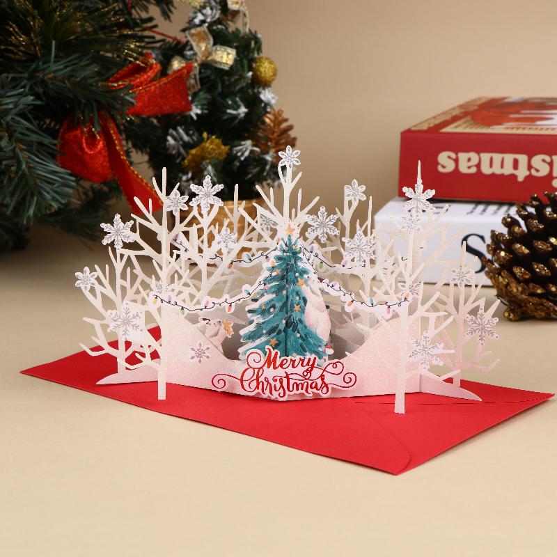 Christmas 3D Santa Claus Decorative Card | Perfect For Festive Occasions | Great Gift For Parents, Siblings, Teachers Classmates