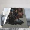Death Stranding Group Keyart Blankets Kojima Productions Fleece Novelty Warm Throw Blanket for Home Autumn/Winter