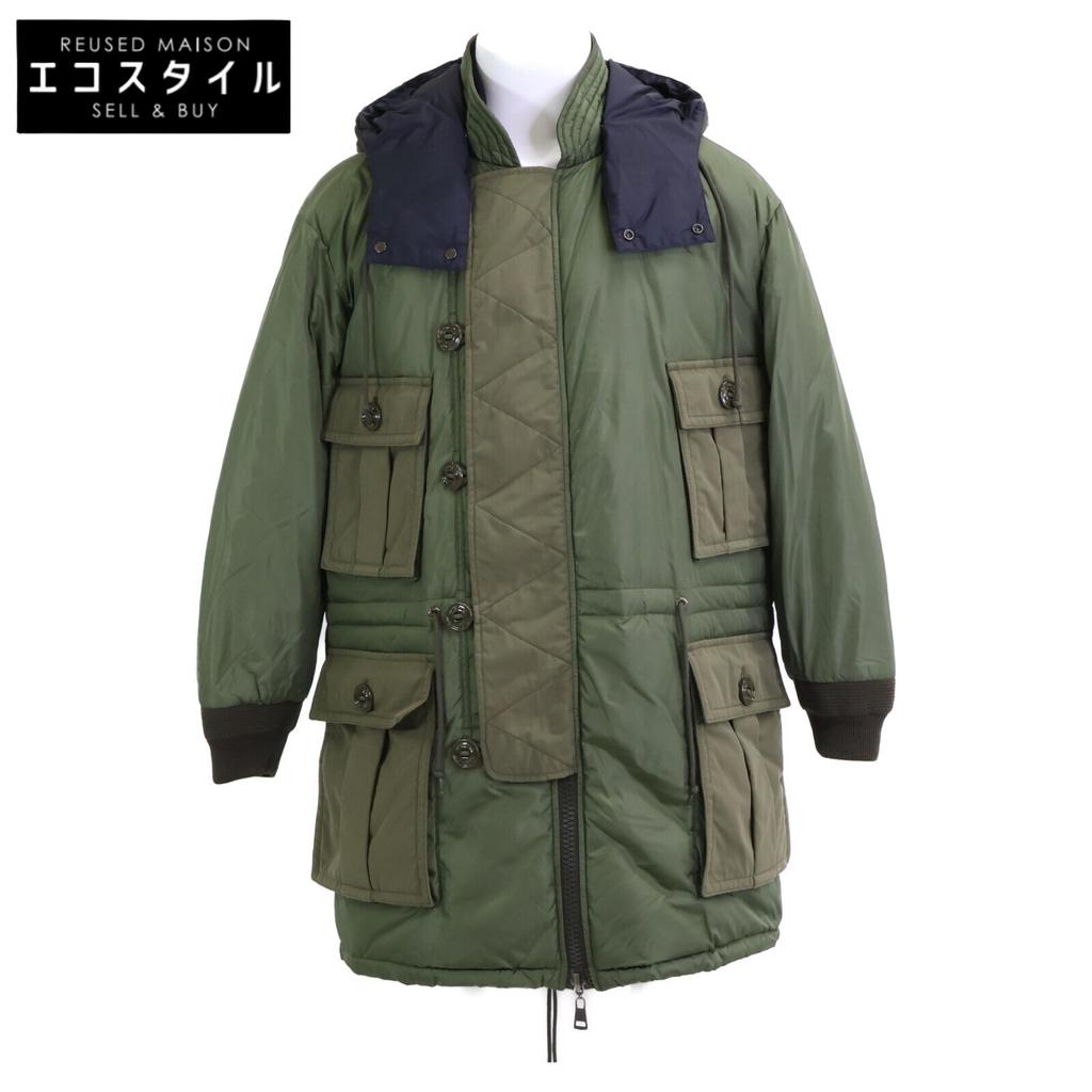 MONCLER [Good Condition] GABRIEL Down Mods coat 0 khakiUsed