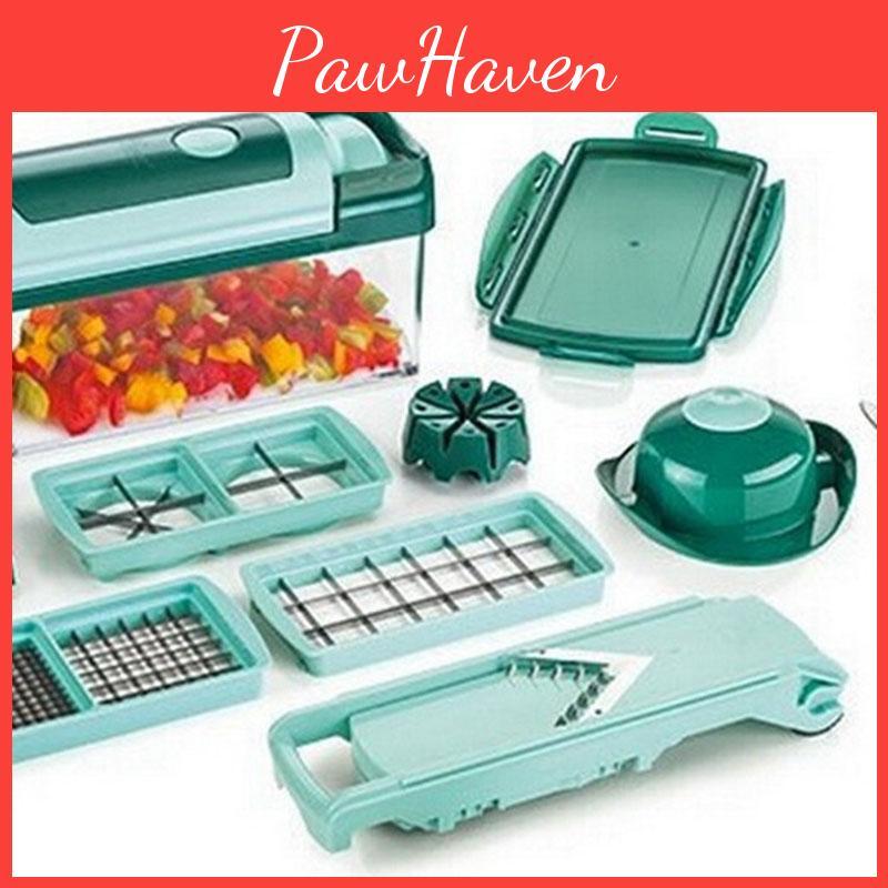 Langlebiger Multifunktions-Einfacher Lebensmittelhacker Gemüseschneider Hobel Mit Auswechselbaren Klingen Für Schnelle Und Einfache Lebensmittelzubereitung In Der Küche