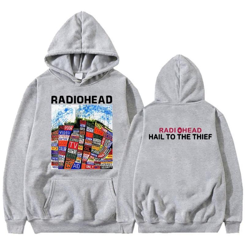 Толстовка с капюшоном Sudadera con capucha de la Banda XS светло-серый 2317₽