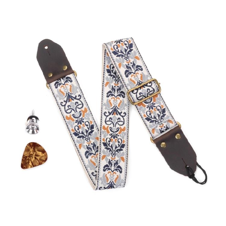 Adjustable Guitar Strap Nylon Shoulder Strap for Bass,Electric & Acoustic Guitar