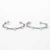 STEPHEN DWECK Sterling turquoise hoops earring Silver / BlueUsed