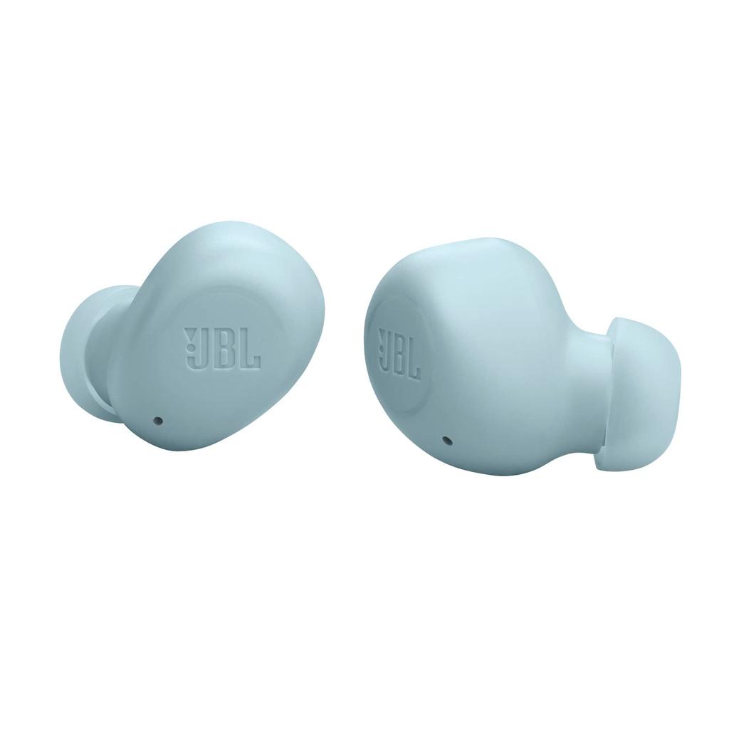 JBL WAVE BUDS True Wireless Earbuds, Bluetooth, IP54 Waterproof and Dustproof, App Compatible, USB Type-C, Mint, JBLWBUDSMIT Small