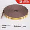 Self-Adhesive EPDM Door and Window Foam Strip: Wind & Soundproof Seal