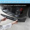 Fit For BYD Han Dmi Ev 2022‑2025 Version Front Bumper Corner Guard Front Spoiler Front Lip Anti Collision Strip Car Modification