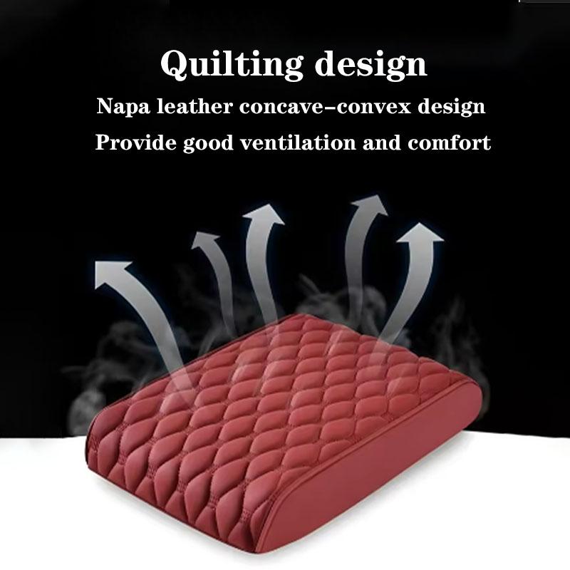 Car Armrest Box Height Pad Universal Leather Armrest Cushion for Citroen C1 C2 C3 C4 C5 C6 C8 C4L DS3 DS4 DS5 DS5LS Accessories